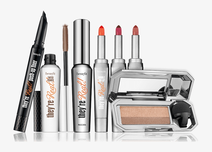 Re Real Collection Image - Benefit Cosmetics They're Real! Duo Eyeshadow Blender, transparent png
