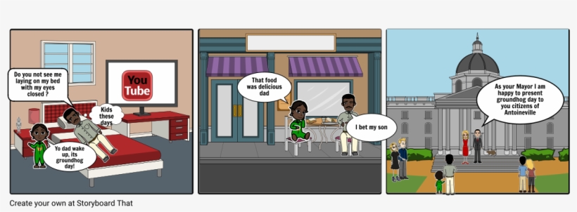 Groundhog Day - Cartoon, transparent png