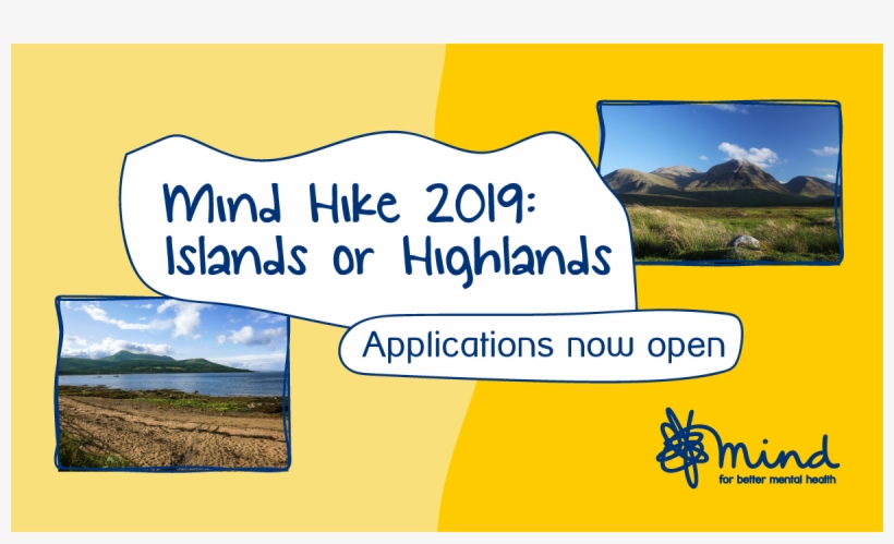 You Can Now Register For A Place On Mind Hike - Mind Charity, transparent png