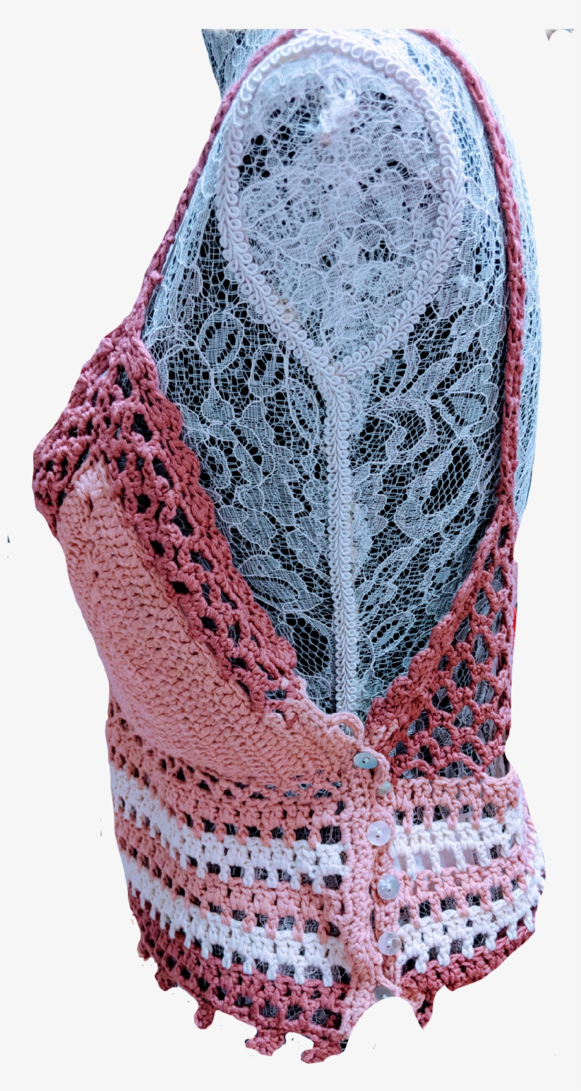 Chelsea And Violet Adorable Knit Crop Top - Crochet, transparent png