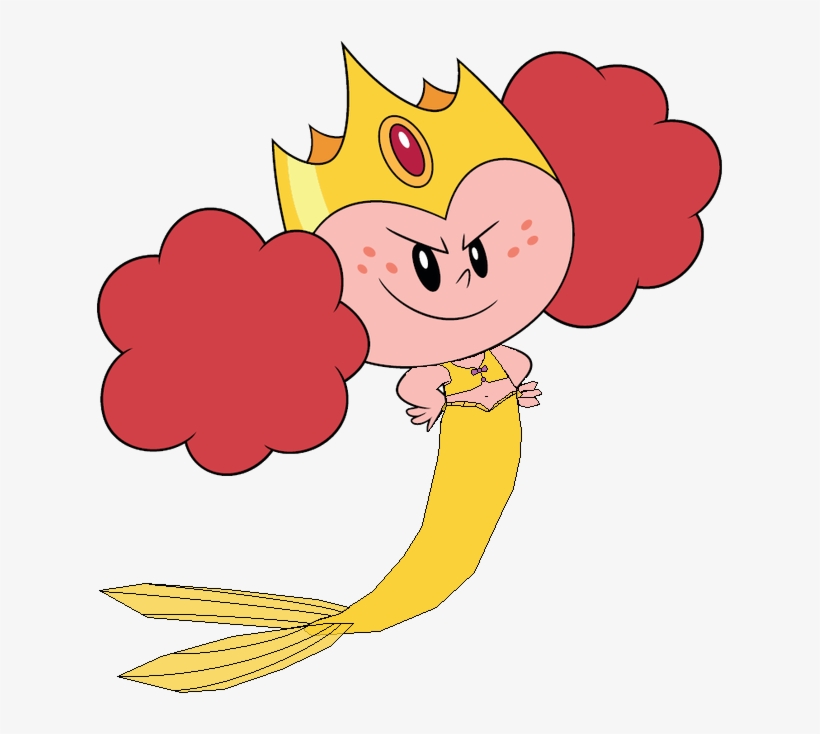Princess Morbucks Mermaid - شخصيات فتيات القوة, transparent png