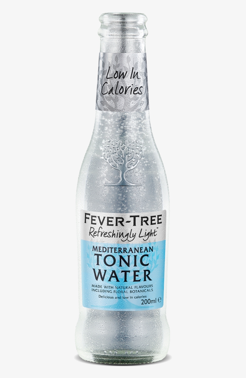 Mediterranean Tonic Water Refreshingly Light Mediterranean - Fever-tree Premium Ginger Beer (6x4 Pack), transparent png