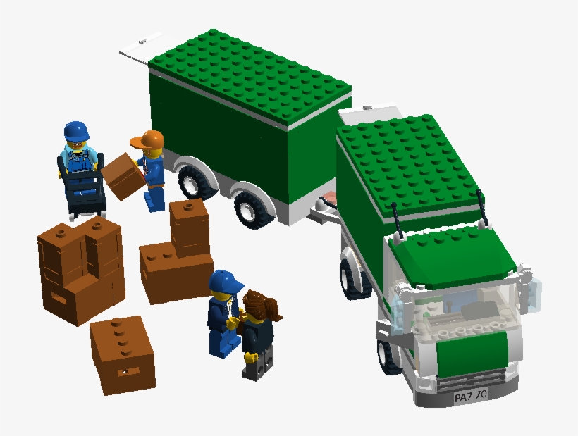 Lego Cargo Truck, transparent png