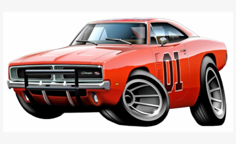 General Lee Car Art, transparent png
