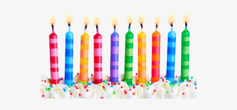 Birthday Candles - Happy Birthday Candles Png, transparent png