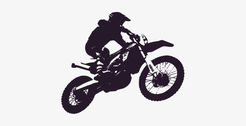Bike Chopper Drive Hog Motorbike Motorcycl - Motorbike Black And White, transparent png