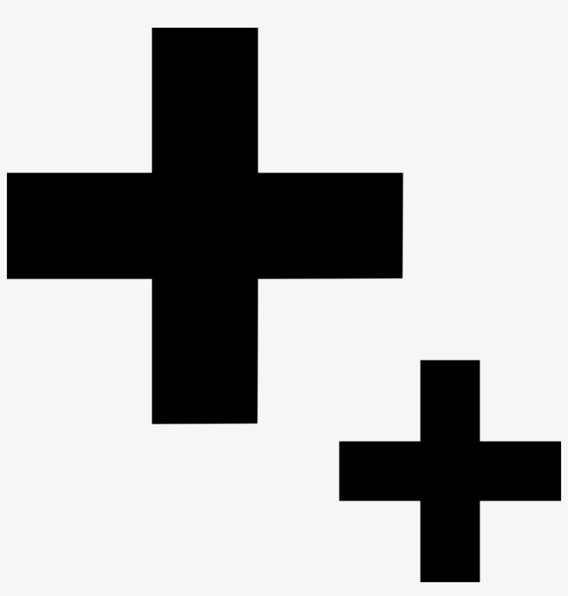Two Plus Sign Big Comments - Icon, transparent png