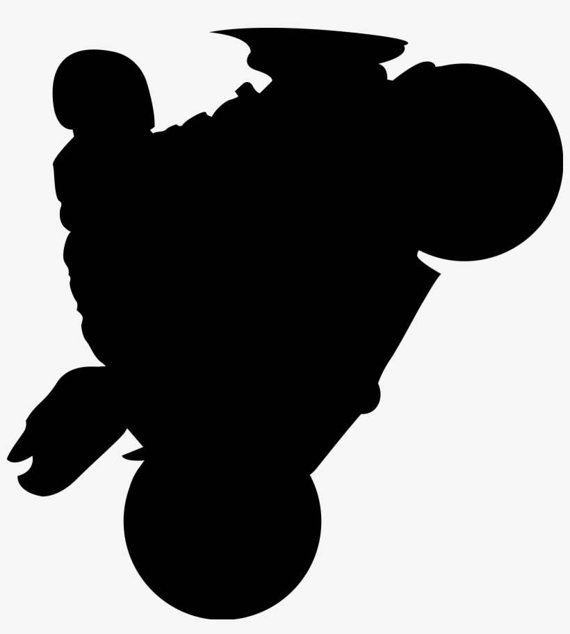 Designed By Nova Digital Media - Bike Wheelie Black And White, transparent png