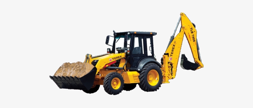 Terex Tlb740s Backhoe Loader - Terex Backhoe Loader India, transparent png