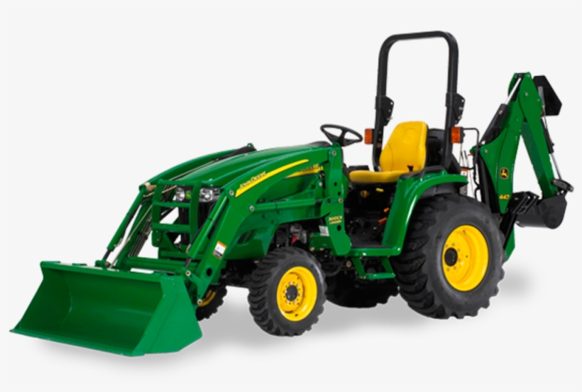 John Deere Excavator Tractor, transparent png
