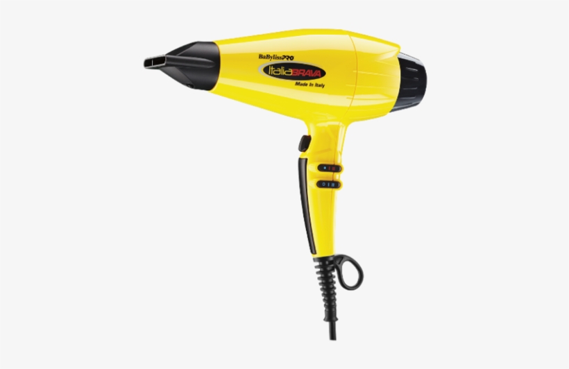 Babyliss Pro Italia Brava Dryer 2000w Ferrari Designed - Babyliss Pro Italia Brava Professional Hair Dryer,, transparent png