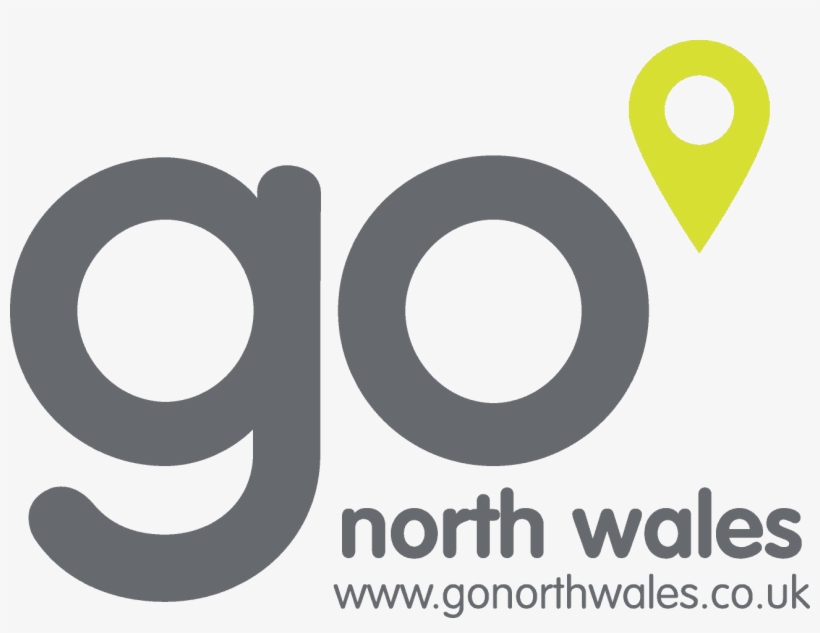 Grey Go North Wales Logo Png - Go North Wales Png Logo, transparent png