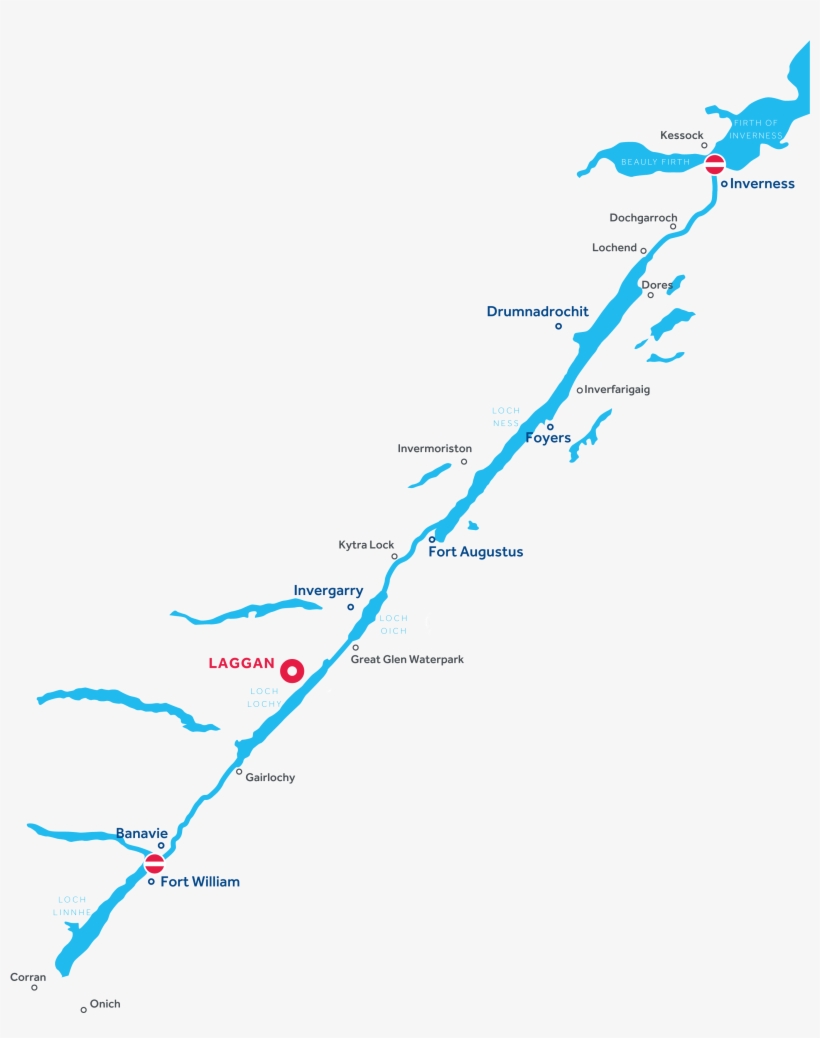 The Perfect Boating Region For - Caledonian Canal, transparent png