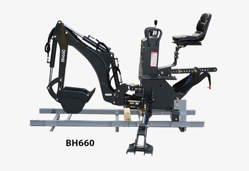 Bh660 - 3 Point Hitch Backhoe, transparent png