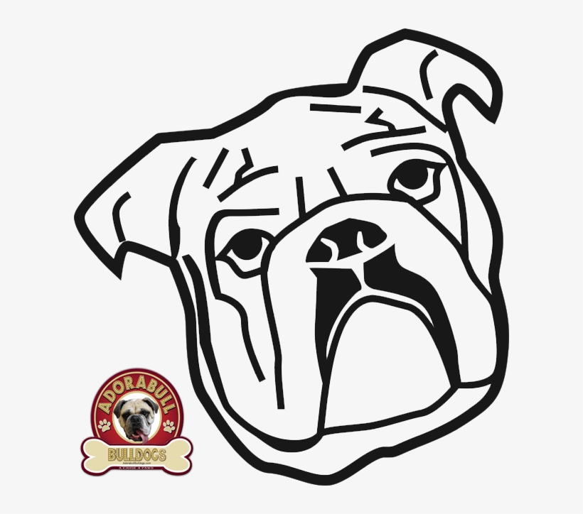 Bulldog Pumpkin Carving Stencils For Halloween - Ok Google Foto Kepala Anjing Bulldog Kartun, transparent png