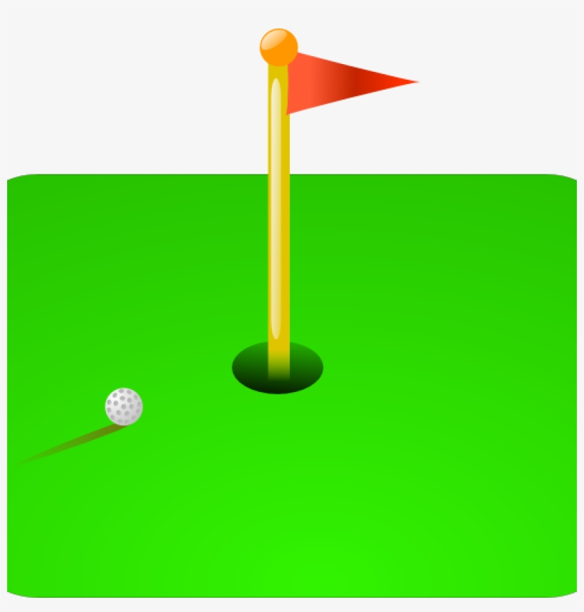 Mini Golf Clip Art Golf Flag Ball Clip Art At Clker - Mini Golf Club Art, transparent png