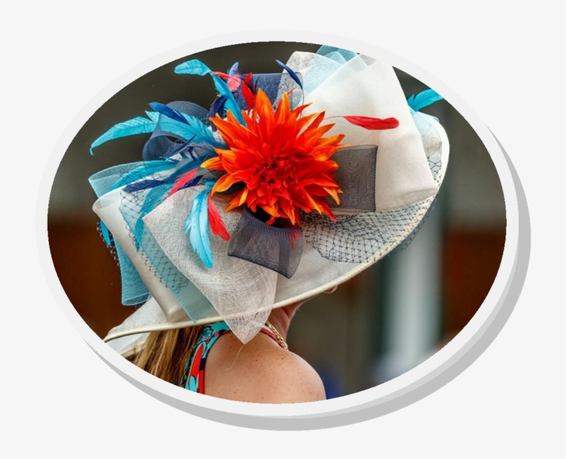 Derby Day Hats - Kentucky Derby Hat From Back, transparent png