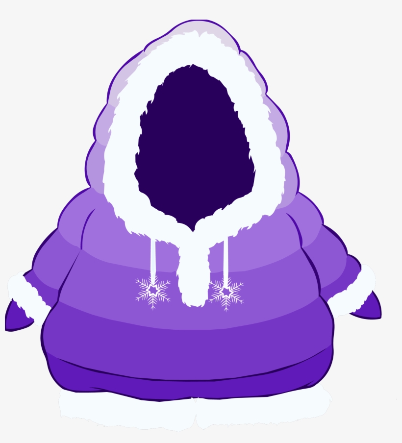 Snow Day Parka - Geographical Norway Fleecejacke Talweg In Lila - 72%, transparent png