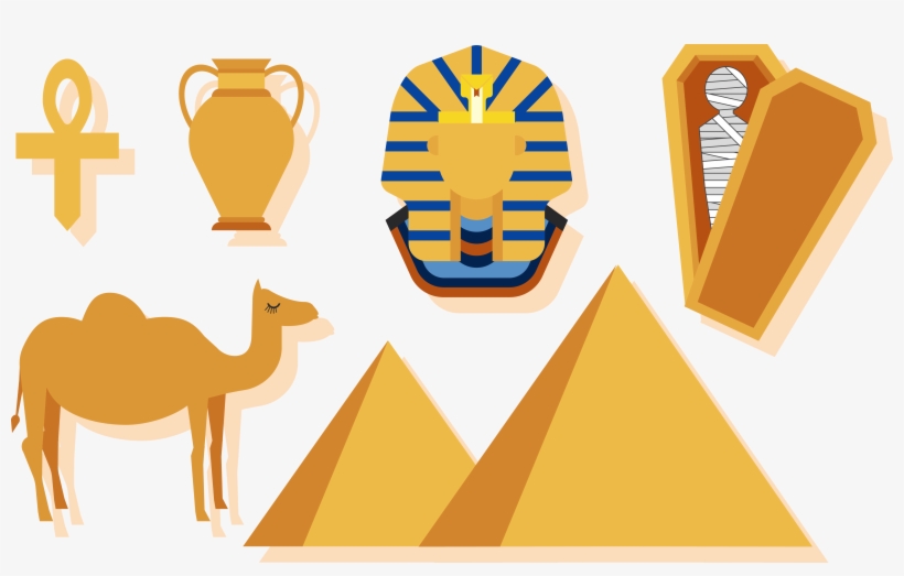 Egyptian Pyramids Ancient Egypt Clip Art - Ancient Egypt Pyramids Clipart, transparent png