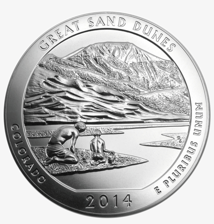 2014 Colorado "great Sand Dunes" America The Beautiful, transparent png