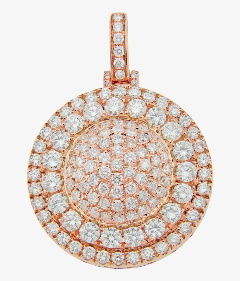Diamond 3d Circle Pendant, transparent png