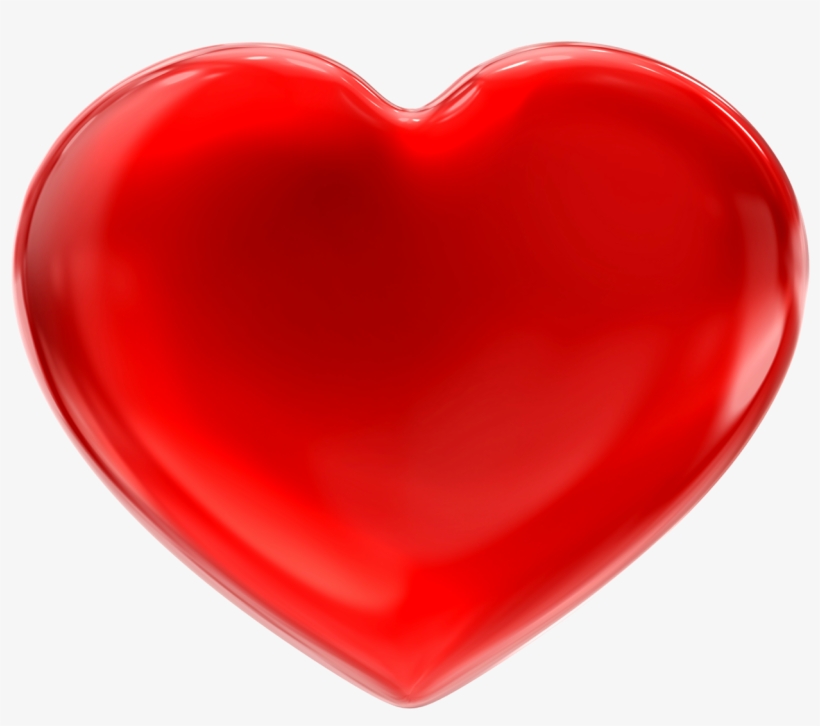 Red Heart 3d Pngimage - Сердце И Черт Без Фона, transparent png