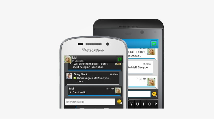 Smartphone Manufacturer Blackberry May Be Working On - Bbm Blackberry Os 10, transparent png