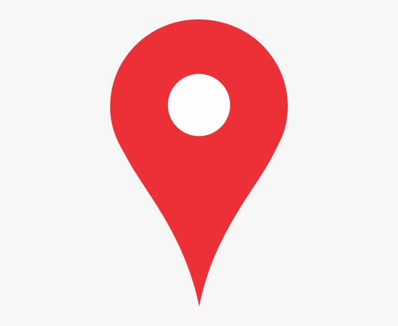 Red Pin Png - Clipart Heart Shape, transparent png