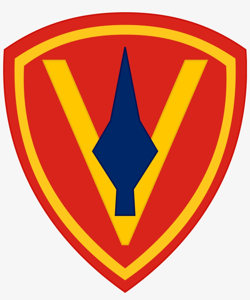 5th Marine Division Logo, transparent png