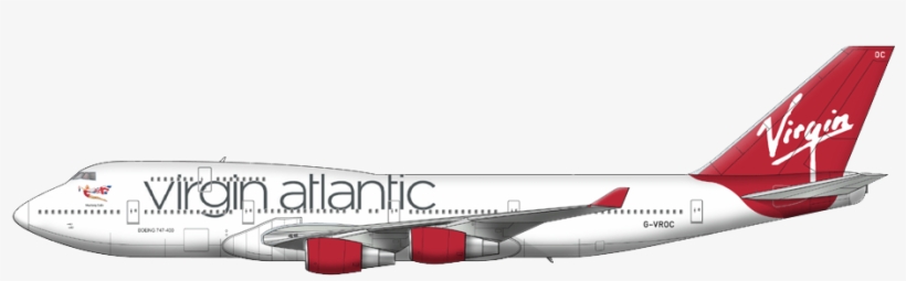 Virgin Atlantic Flight Compensation - Virgin Atlantic Logo B747, transparent png