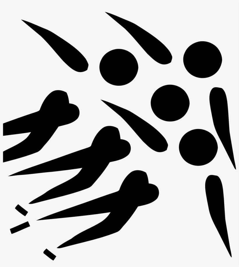 Short Track Speed Skating Pictogram - Short Track Speed Skating Logo, transparent png
