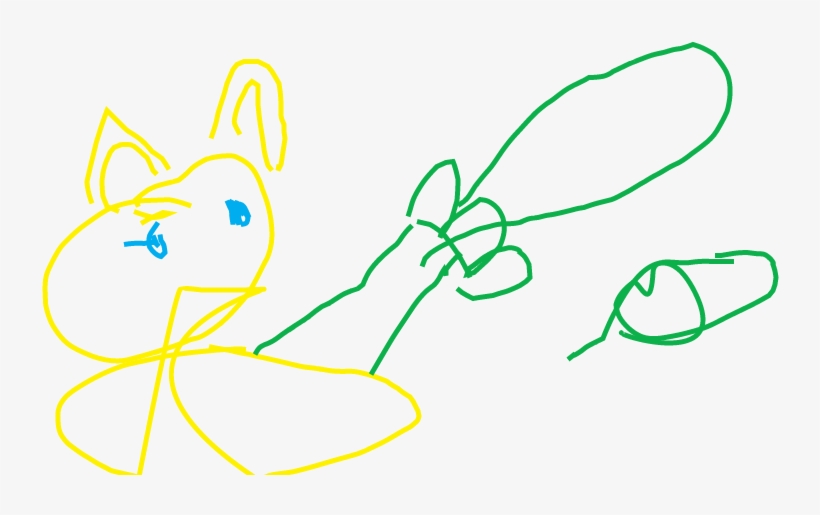 A Fat Cat Wearing A Hat Chasing A Rat With A Baseball - Line Art, transparent png