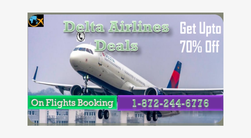 Get Deal With Discount Flights Ticket On Delta Airlines - Delta Air Lines, transparent png