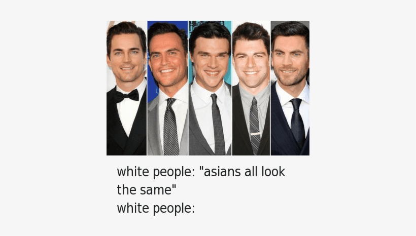 Asian, White People, And White - White Men Look Alike, transparent png