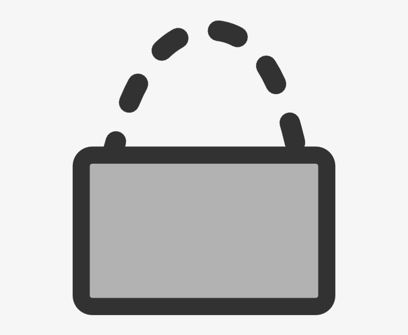 This Free Clipart Png Design Of Weak Lock Clipart Has - Clip Art, transparent png