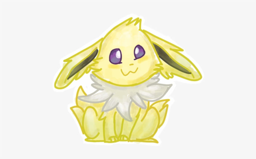 Jolteon Kawaii - Animal Jam Clans, transparent png