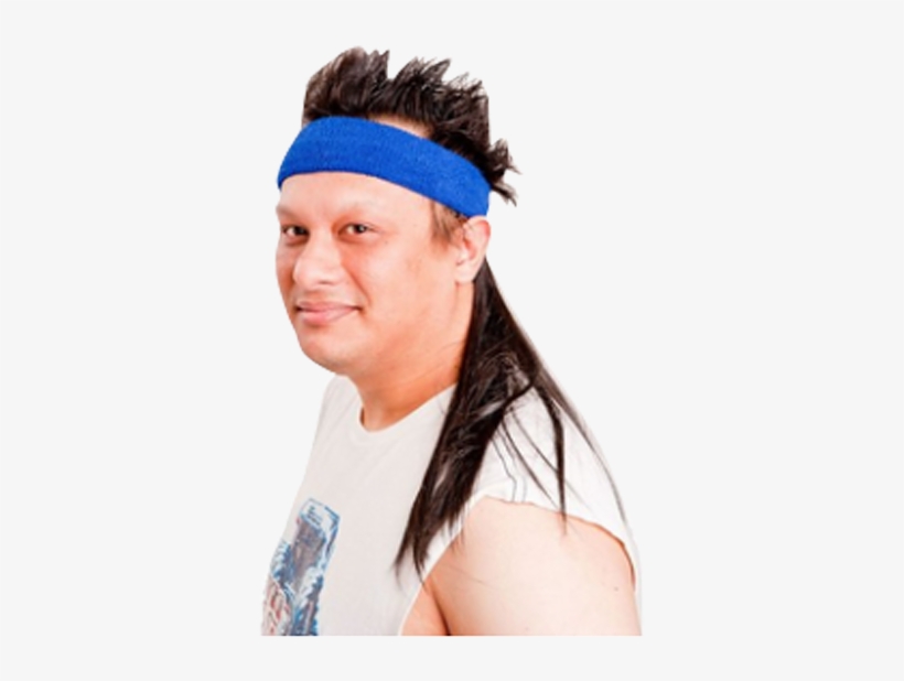 Screen Shot 2015 01 31 At - Mullet On The Go The Black Mamba Retro Headband With, transparent png