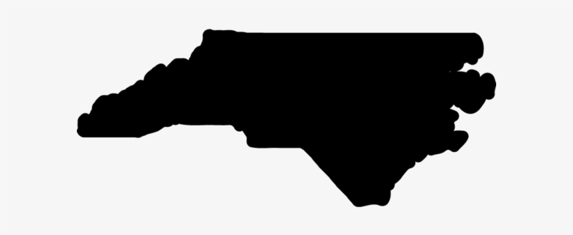 State Rubber Stamps Page 2 Stamptopia - Black Silhouette Of North Carolina, transparent png