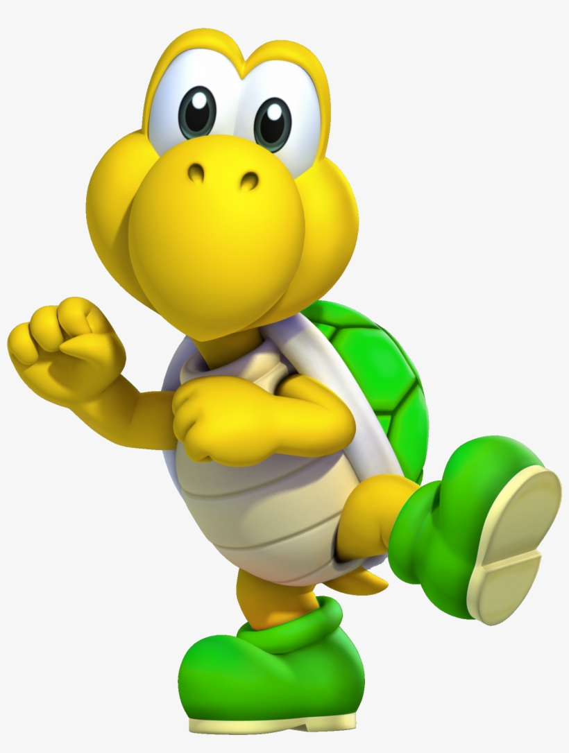 Mario Kart Clip Art - Baby Koopa Troopa, transparent png