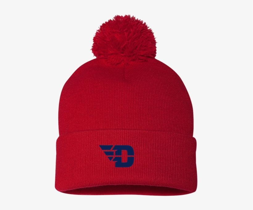 Red Beanie - Molon Labe Rifle Hat. | Men's Pom Pom Knit Cap | Red, transparent png