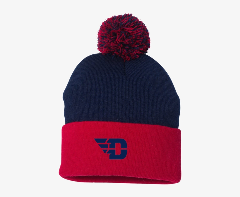 Red/navy Beanie - Bentley Sp15 Sportsman Pom Pom Knit Cap, transparent png