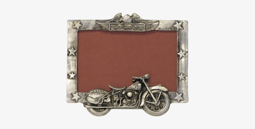 Vintage 6×4 Frame - Motorcycle, transparent png