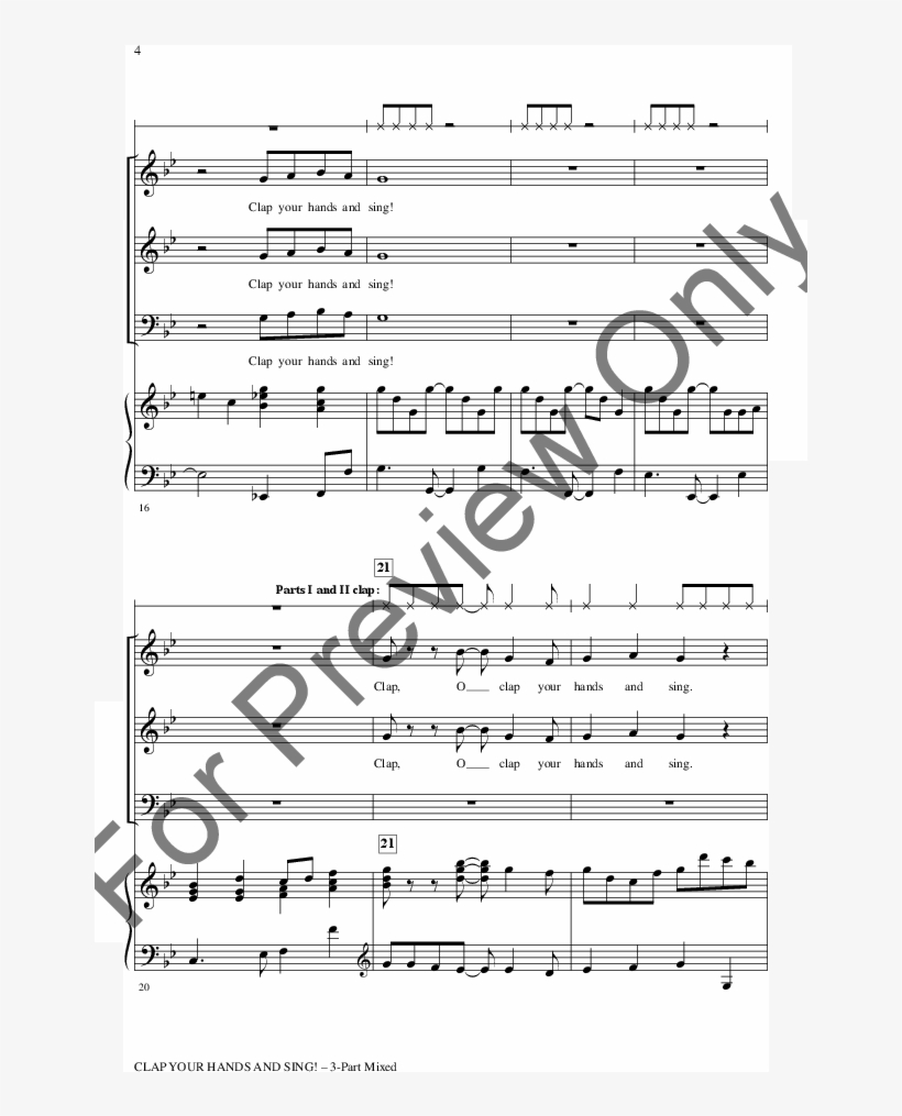 Thumbnail Clap Your Hands And Sing - Christmas Sing Along Bob Cerulli, transparent png