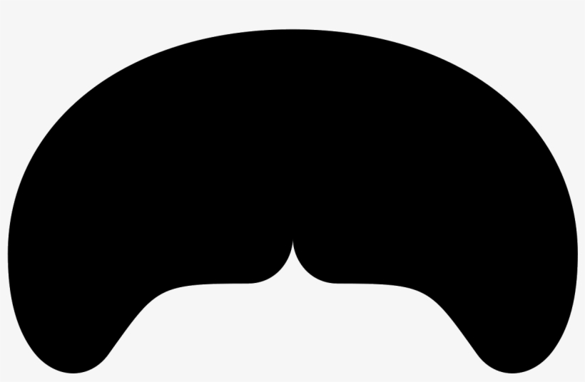 Walrus Mustache Filled Icon - Walrus Mustache Vector, transparent png