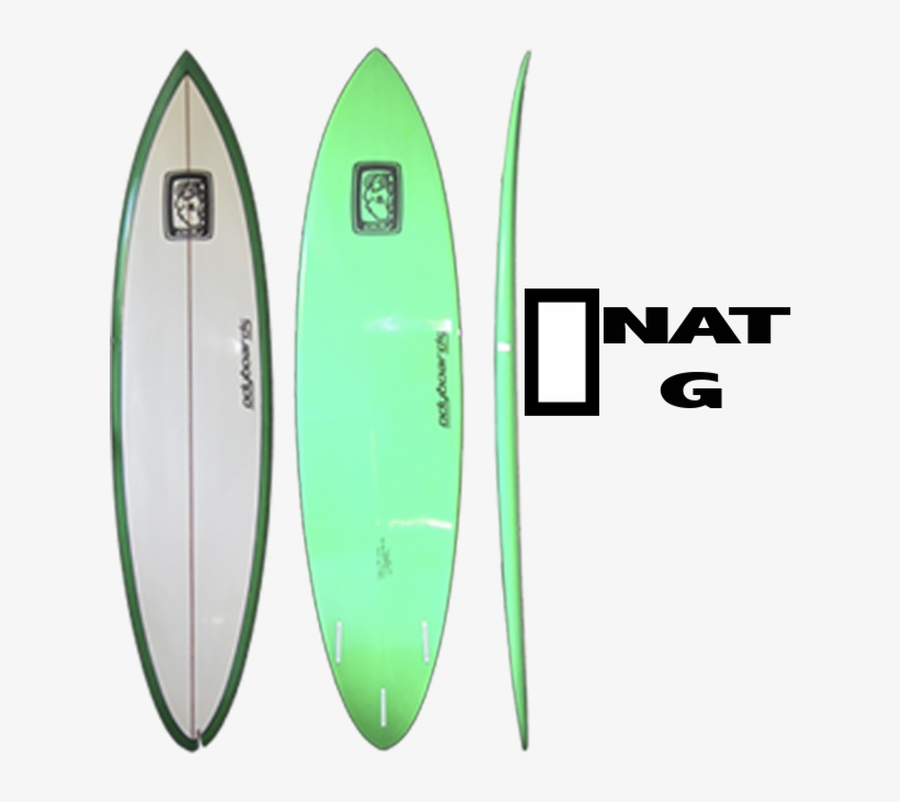 Nat-g Shop - Surfboard, transparent png