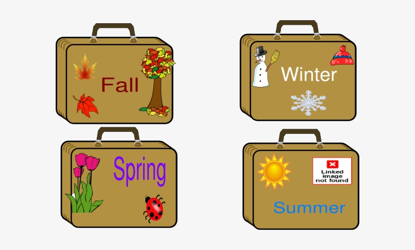 Small - Suitcase Clip Art, transparent png