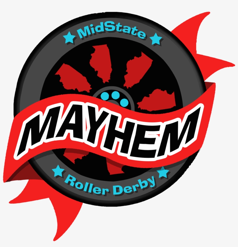 Midstate Mayhem Roller Derby - Roller Derby, transparent png