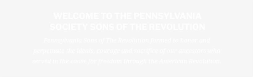 Becoming A Member - Society Of Sons Of The Revolution, transparent png