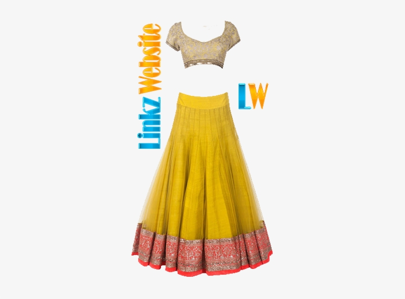 Easily Add Png Females And Girls Dresses Images On - Munish Malothera Mehndi Lehnga, transparent png