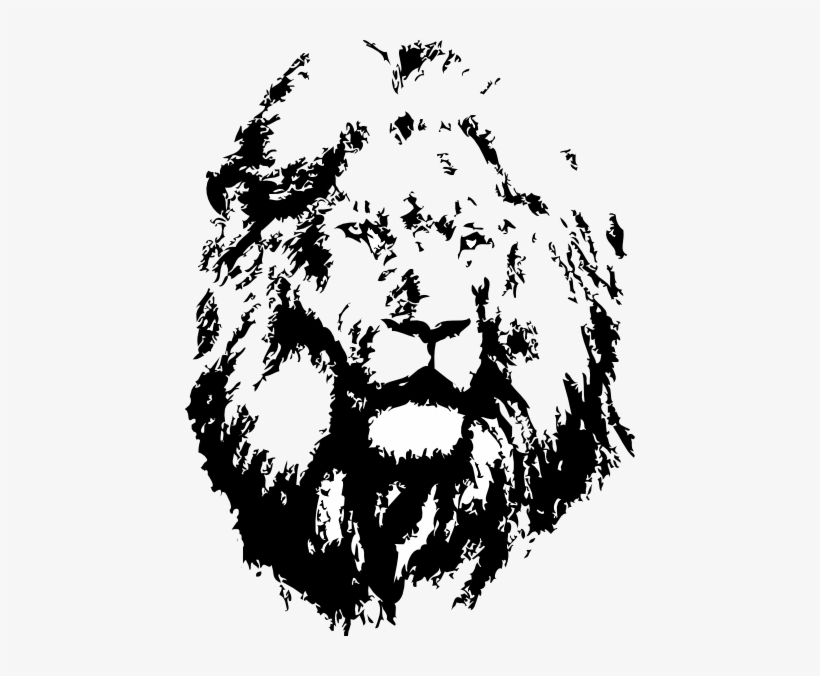 Black Lion Clip Art, transparent png